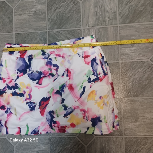 EP Newyork Skort Women  Tennis Y Golf Colorful Abstract Print Women's Skirt Sz.M - Picture 9 of 12